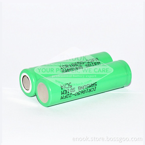 2017 Samsung 22FM 18650 2200mAh Li-ion Battery